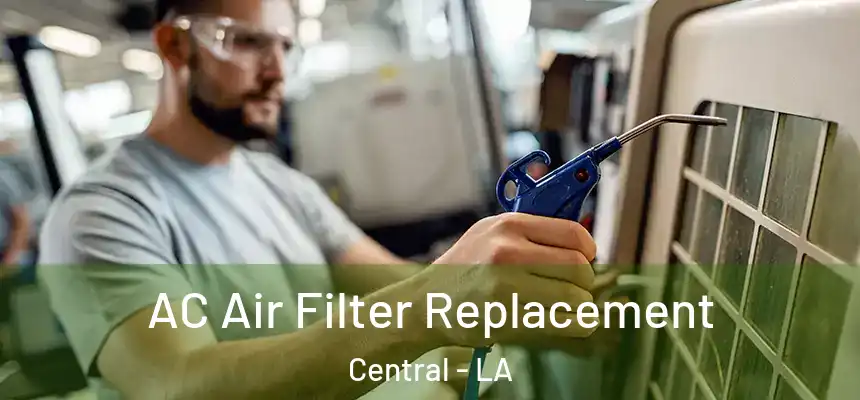  AC Air Filter Replacement Central - LA